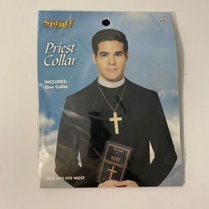 Costume Priest Collar